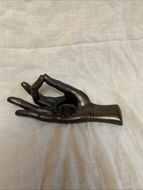 Multi-use Decorative Hand Sculpture - Dark Bronze - 2004